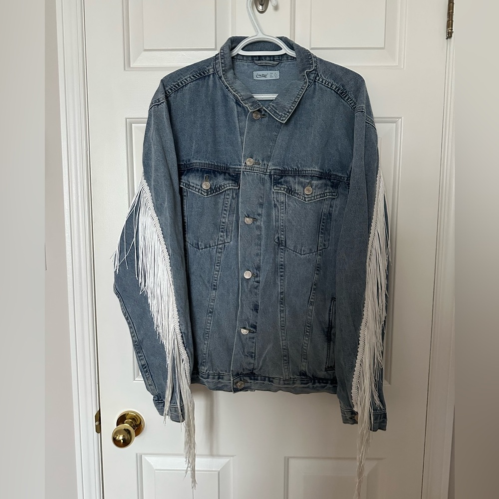 Fringe Jean Jacket